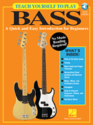 Teach Yourself to Play Bass Guitar and Fretted sheet music cover